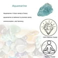 thumbnail image 4 of MODANU 3.5 Ounce Aquamarine Raw Crystals, 1.25-2.0" Healing Crystals Natural Rough Stones Crystal for Tumbling, Fountain Rocks, Decoration, Polishing, Wire Wrapping, Wicca & Reiki, 4 of 7