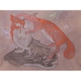 thumbnail image 3 of Stanisław Ignacy Witkiewicz 24x19 Black Modern Framed Museum Art Print Titled - Caterpillar, from the Series; ‘Astronomical Compositions’ (1918), 3 of 5