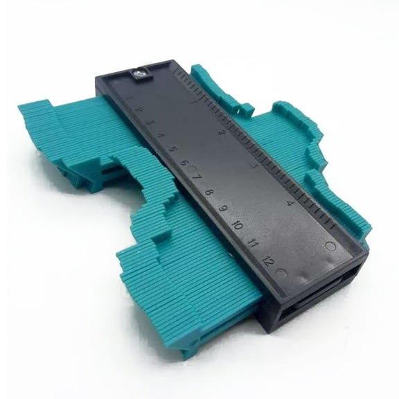 1* Profile Gauge, Contour Profile Copy Gauge 0-120MM Measuring Range Device Uneven Contour Measurement Tools