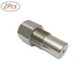thumbnail image 1 of 2Packs Catalytic Converter Sensor Automotive Accessories Catalytic Catalytic Converter Sensor Automotive Accessories Catalytic Converter M18X1.5 Thread Adapter Stainless Steel, 1 of 6