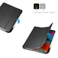 thumbnail image 4 of Mosiso Case for iPad Pro 11 inch 2020/2018, Slim Fit Case Frosted PC Back PU Leather Stand Folio Protective Tablet Cover for Apple iPad Pro 11 inch 1st/2nd Gen, Black, 4 of 6