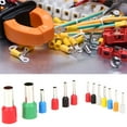 thumbnail image 1 of Terminales de cable preaislados, conectores eléctricos 2120PCS Conectores de engarce E0508 Conectores eléctricos Funcionalidad inteligente, 1 of 6