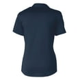 thumbnail image 3 of Women's Cutter & Buck Navy Minnesota Twins DryTec Virtue Eco Pique Recycled Polo, 3 of 3