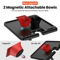 thumbnail image 4 of Salon Tray Attached to Chair,Salon Metal Tray with 360 ° Rotation ＆ Adjustable Height, 4 of 7