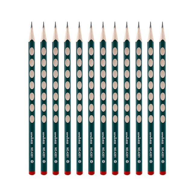 Yeacher Writing Drawing Pencils Correction Grip Pencil Posture Correction Elementary School Office Stationery Professional Exam