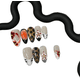 thumbnail image 1 of El estampado de leopardo con flores 3D más vendido de Press on Nails, 1 of 2