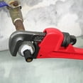 thumbnail image 2 of Hyper Tough 14 inch Cast Iron Pipe Wrench with Angled Jaw UW40087A, 2 of 8
