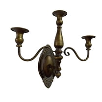 Shoreew Vintage Wall Sconces Candle Holder 3/4-Arm Iron Art Taper Candle Holder Living Room Bedroom Dining Room Wall Decoration Candlestick