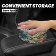 thumbnail image 4 of Naloa Round Mandala Car Trash Can Garbage Car Accessories Trash Can Car Waste Bin for for Driver and Passenger Any Vehicle, 4 of 7