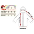 thumbnail image 3 of Puddle Play Little Boys and girls Hooded Rain Slicker Unicorn, Frog Design Size 4-5, 3 of 4