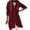 Burgundy, variant on IROINNID Zip Up Jacket for Women Solid Hooded Zip Up Long Coat Long Sleeve Fall Spring Casual Coat with Pockets,Green