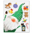 thumbnail image 2 of Current Christmas Pals Window Clings - Set of 4 Sheets, Festive, Variety, Holiday, Reindeer, Gnomes, 2 of 5