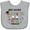 AC-Heather Grey, variant on Inktastic My Aunt Graduated and I'm Super Proud Boys or Girls Baby Bib
