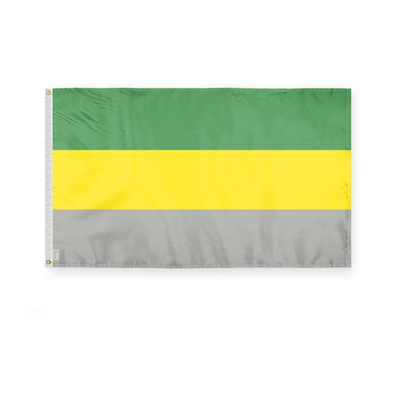 AGAS Lithromantic Pride Flag 3x5 Ft - Polyester - Plated Grommets - Lithromantic Body Flag 3 x 5 Ft Lithromantic Banner