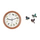 thumbnail image 5 of Reloj de pared,Reloj de pared con pájaro cantor Relojes de pared con pájaros,Pájaro para colgar en la pared,Arte de pared de pájaros de madera Decoración de pared de pájaros voladores de, 5 of 8