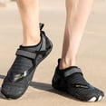 thumbnail image 5 of Black Men's Breathable and Comfortable Outdoor Mesh Shoes Spring Summer Collection Non Slip Hiking Shoes Athletic Shoes and Outdoor Running Shoes Size 8.5, 5 of 9