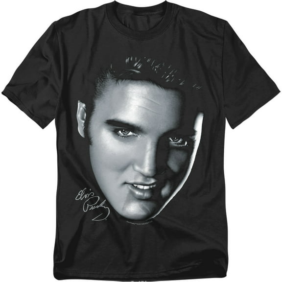 Elvis Presley T-Shirt Big Face Unisex Graphic Tee For Men & Women