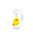 thumbnail image 2 of BESTYASH 8Ud Llavero Pollito Y Compacto En Color Amarillo Para, 2 of 6
