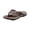 Brown_014, variant on Men's Arch Support Flip Flops, lightweight and comfy with shock absorption and non-slip performance, ideal for indoor, outdoor and beach wear in spring and summer. Light Gray 8 (EU-41)