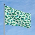 thumbnail image 2 of Lsque Green Sea Turtle Pattern Flag,Green Sea Turtle Printed Garden Flag 48 x 72 in - Double Sided Small Flags for Yard, 2 of 9