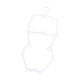 thumbnail image 5 of Percha para trajes de baño Percha para trajes de baño Percha para trajes de baño que ahorra espacio Percha para bikini Para niños, 5 of 9