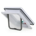 thumbnail image 3 of Amdohai Cat Door Pet Entry Safe Ferromagnetic Pet Flap Door 4 Ways Locking Automatically Close, 3 of 8