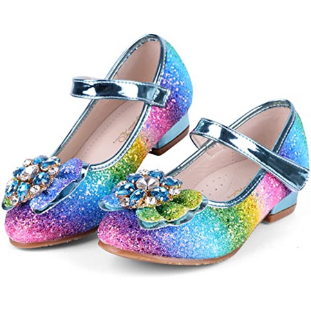 

Girl Mary Jane Flats Party School Wedding Toddler Princess Wedding Dress Shoes Toddler Flower Girl Dress Shoes