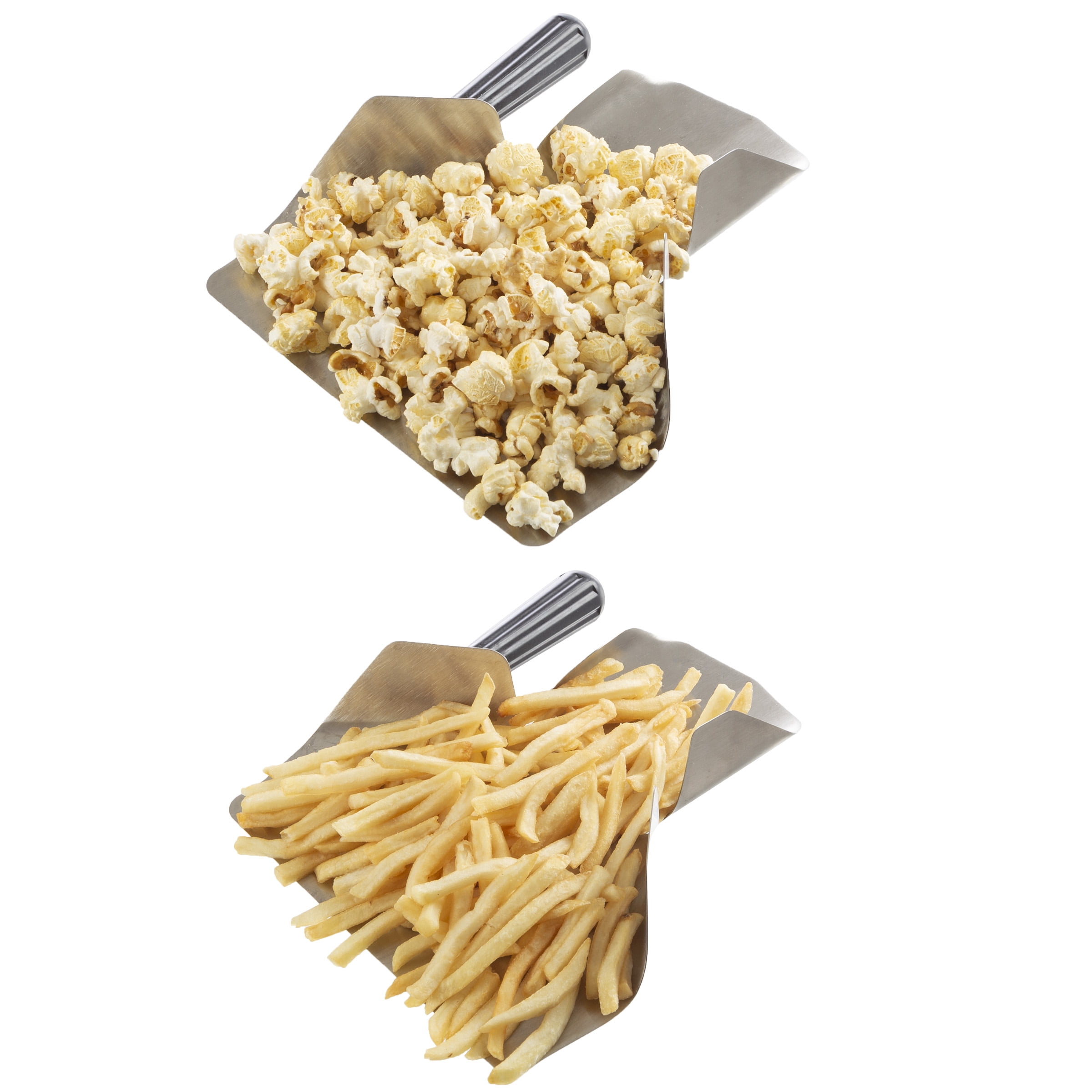 Popcorn Scoop and Seasoning Shaker Set – 2-Piece Stainless-Steel Serving Accessories Kit with Scooper and Saltshaker Dredge by Great Northern Popcorn