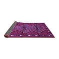 thumbnail image 2 of Ahgly Company Indoor Round Oriental Purple Traditional Area Rugs, 6' Round, 2 of 4