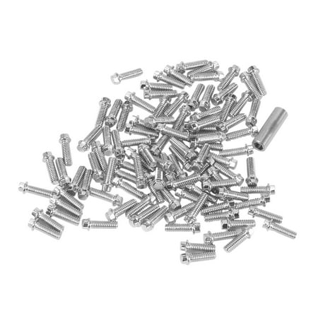 

100Pcs 1.9 2.2 Wheel Rim M2 Screw Decoration for 1/10 RC Crawler Axial SCX10 90046 AXI03007 TRX4 A