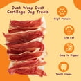 thumbnail image 6 of (3 pack) Jungle Calling Duck Wrapped Bones Dog Treats,Rawhide Free Dogs Snacks,5.29 oz, 6 of 11