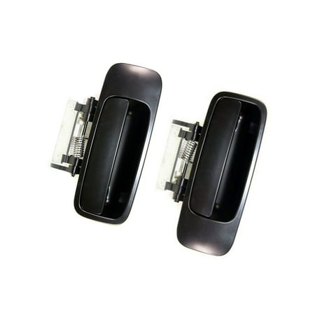 00 Primed Part - For Rear 00-04 Toyota Avalon Primed Black DS565 Outside Door Handle Set 00 01 02 03 04