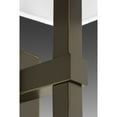 thumbnail image 4 of Progress Lighting Metro 1-Light Wall Sconce, Antique Bronze, Linen Shade, 4 of 5