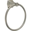 Delta Flynn Brushed Nickel Silver Towel Ring Zinc