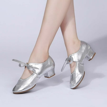 

FZM Women shoes Women Ladies Dancing Rumba Waltz Prom Ballroom Latin Ballet Dance Singles Shoes