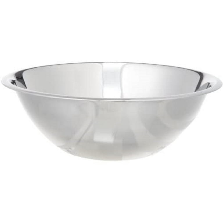 Choice 12 Qt. Stainless Steel Punch Bowl with Mirror Finish