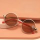 thumbnail image 4 of Gafas de sol retro con lentes planas, gafas de sol redondas de cristal, gafas de sol para hombre, gafas de conductor, gafas de sol vintage de lujo, gafas, 4 of 5