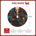 thumbnail image 2 of Sikiie Vibrant Skull Soldier Christmas Tree Skirt, Christmas Tree Decorations, Christmas Decor, Tree Mat Decoration(30-48IN)-36", 2 of 6