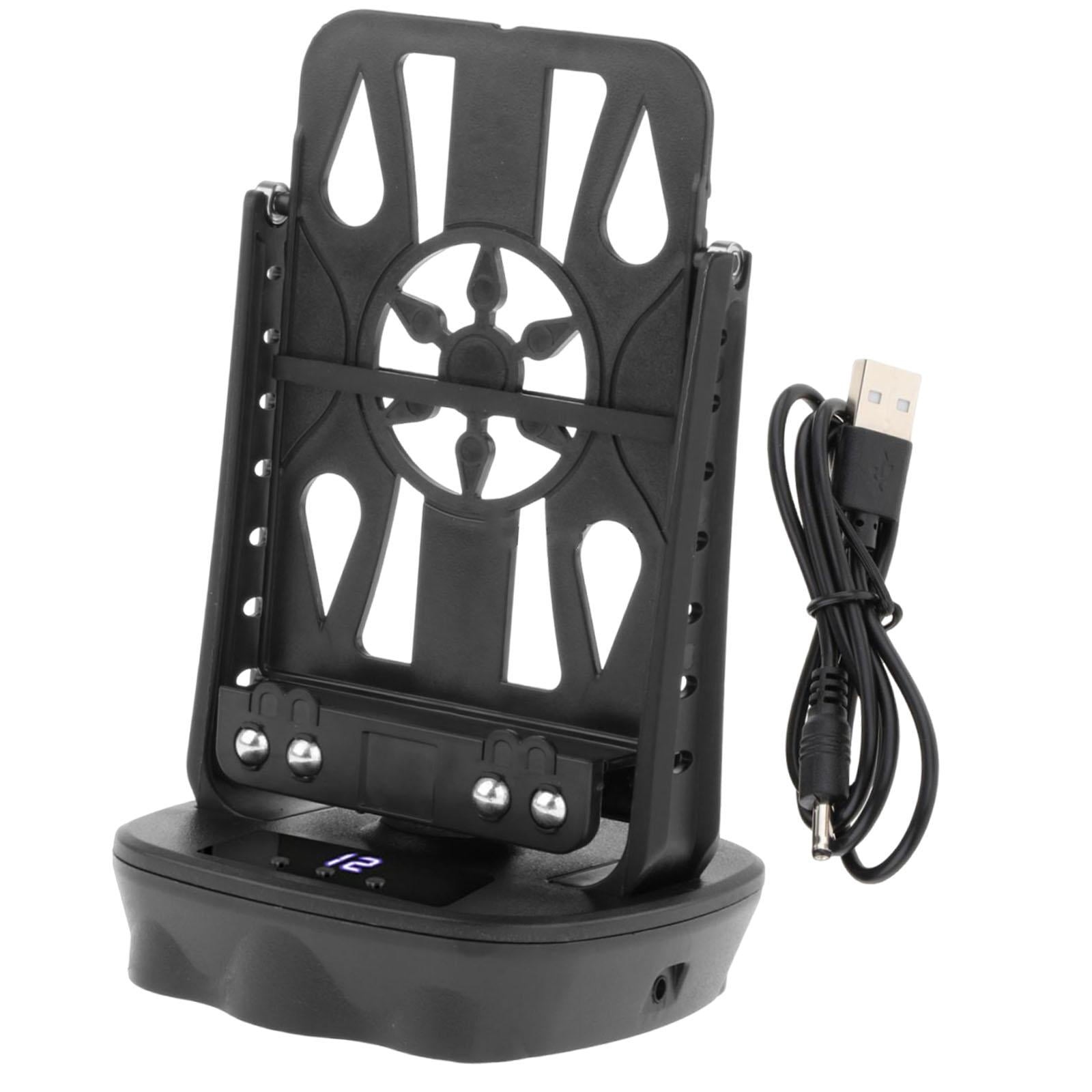 Milageto Watch Winder Box Stable Accessories Silent Easy Use Portable Gift for Man Sturdy Timing Charging