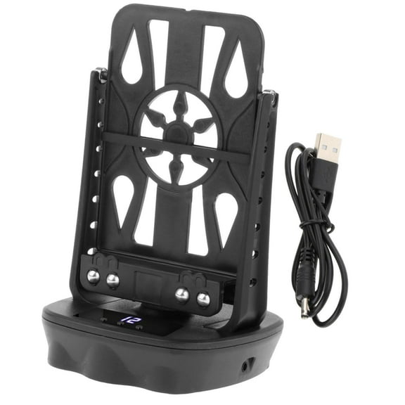 freneci Watch Winders Box Display Case Professional Accessories Stable Gift for Man Portable Sturdy Easy Use Silent Holder for Desktop Timing Plug in Use