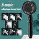 thumbnail image 2 of Turbos Pressurized Shower Head Drop-resistance Lightweight Shower Head for Home Hotel, 2 of 4