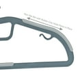 thumbnail image 4 of Simplify 24 Pack Plastic Ultimate Adult Shirt Hanger in Dark Grey, 4 of 7