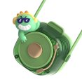 thumbnail image 2 of Ventilador de cuello sin aspas, carga USB, 3 velocidades, ajustable, portátil, colgante, para exteriores, verde, 2 of 5