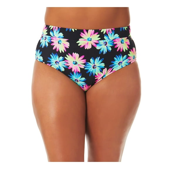 California Waves Womens Floral Hipster Swim Bottom Separates