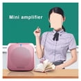 thumbnail image 2 of Mini Megaphone Voice Amplifier With Wired Microphone Mini Audio Speaker Support USB Disk And TF Card Player ,Clear Sound Quality, 2 of 7