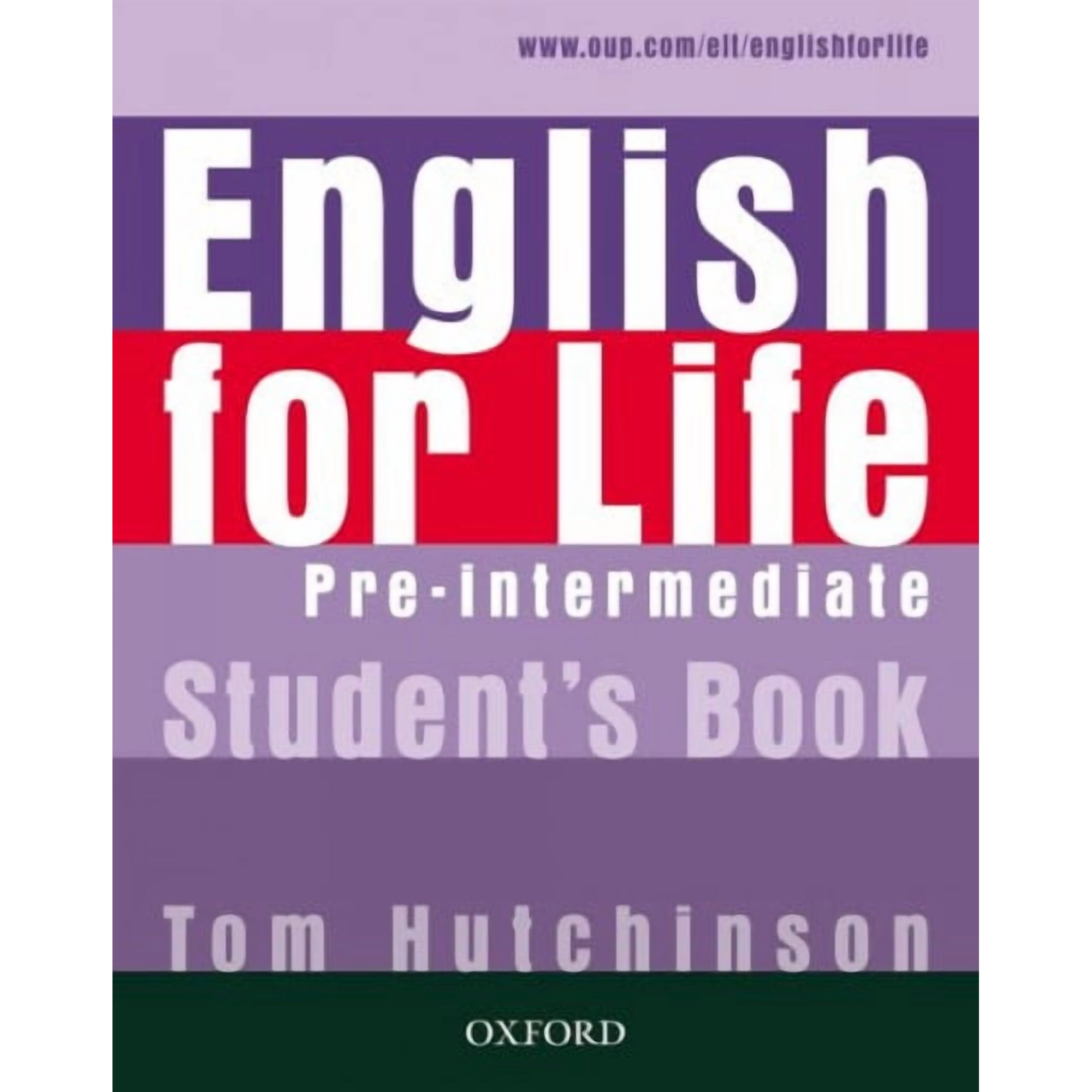 English For Life Pre-Intermediate: Student's Book