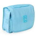 thumbnail image 2 of Deago Hanging Toiletry Bag - Large Cosmetic Makeup Travel Organizer for Men & Women with Sturdy Hook (Blue), 2 of 9