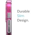thumbnail image 2 of Speck Produits Gemshell Ombre Étui iPhone 13 Pro Max/iPhone 12 Pro Max, Fuchsia Fade/transparent, 2 of 5
