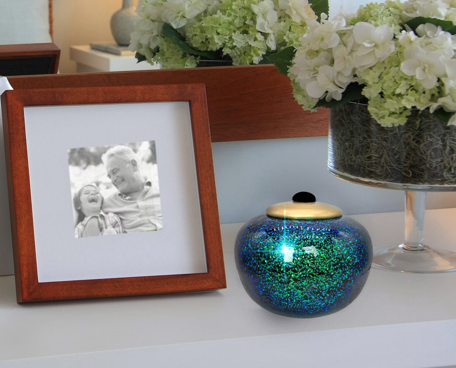 Atlantis Shimmering Light Sparkly Cremation Urns for Human Ashes Adult Urns for Cremation Ashes Urns for Adult Cremation Ashes Urns for Ashes Cremation Urns for Human Ashes Large