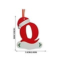 thumbnail image 3 of 26 English Letter Christmas Hat Pendant, 3 of 4